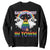 Funny Halloween LGBT Sweatshirt Gayest Ghost In Town Rainbow Flag TS11 Black Print Your Wear