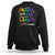 Come Out LGBT Sweatshirt No One Should Live In A Closet Magical Rainbow Glasses TS11 Black Print Your Wear