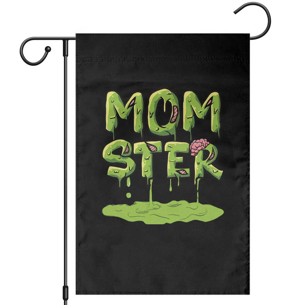 Funny Halloween Couple Garden Flag Momster Monster Couple Matching TS11 Black Print Your Wear