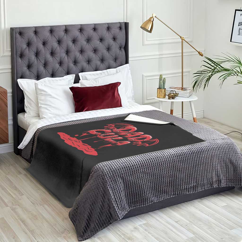Funny Halloween Couple Throw Blanket Dadcula Dracula Couple Matching TS11 Print Your Wear