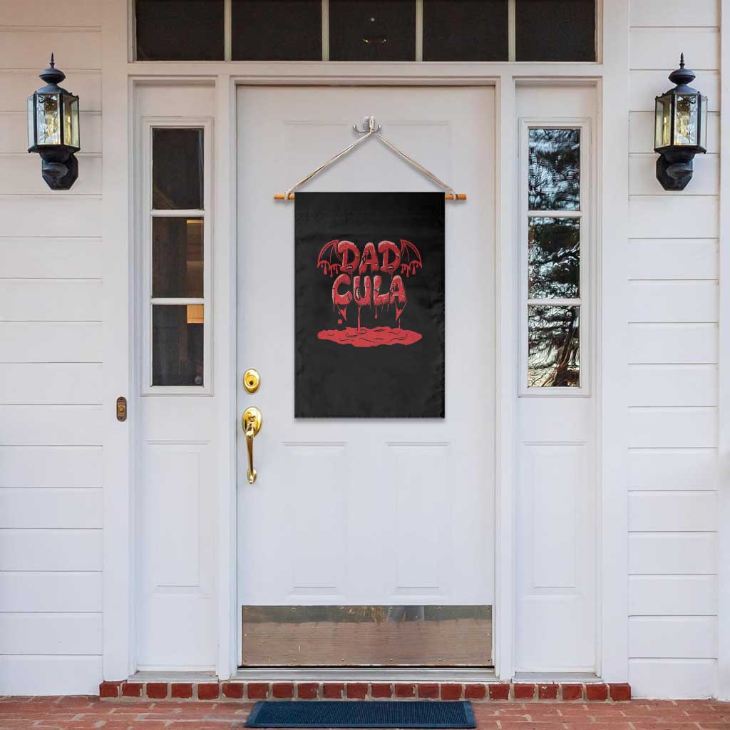 Funny Halloween Couple Garden Flag Dadcula Dracula Couple Matching TS11 Print Your Wear