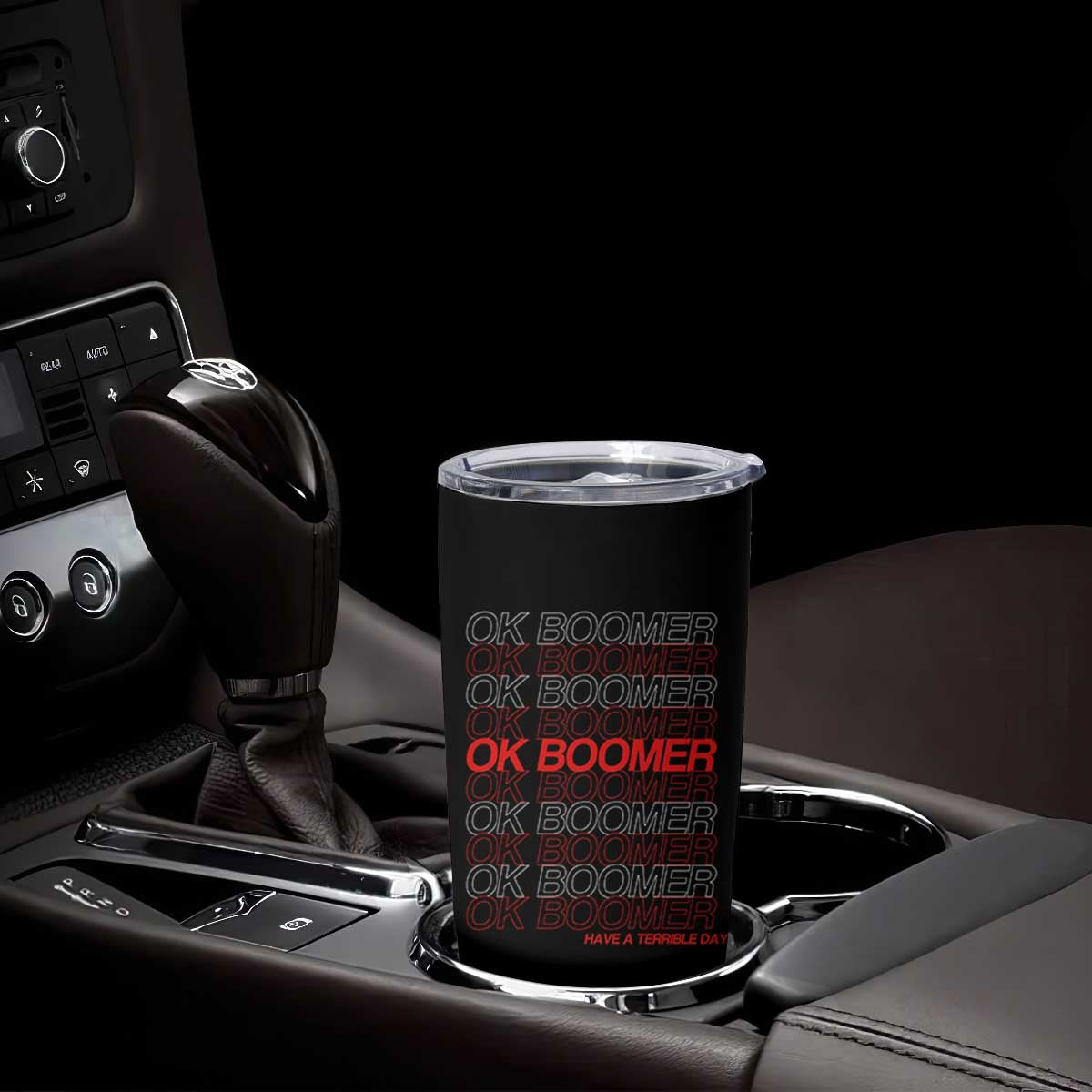 Funny OK Boomer Tumbler Cup Gen Z Millennials Generation Meme Joke TS11 Print Your Wear