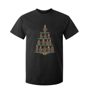 Funny Pesto Christmas Penguin Christmas Tree T Shirt For Kid TS11 Black Print Your Wear