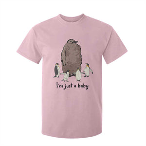 Funny Pesto The Penguin T Shirt For Kid I'm Just A Baby Meme TS11 Light Pink Print Your Wear