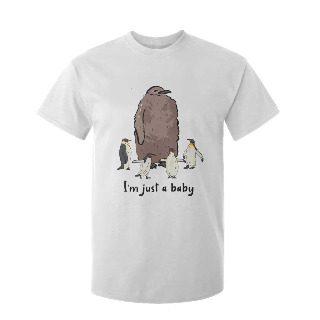 Funny Pesto The Penguin T Shirt For Kid I'm Just A Baby Meme TS11 White Print Your Wear