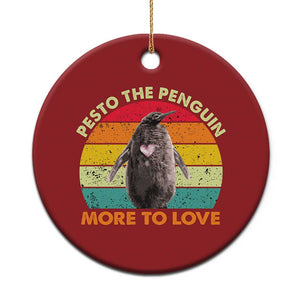 Pesto The Penguin Christmas Ornament More To Love Vintage Sunset Retro TS11 Print Your Wear