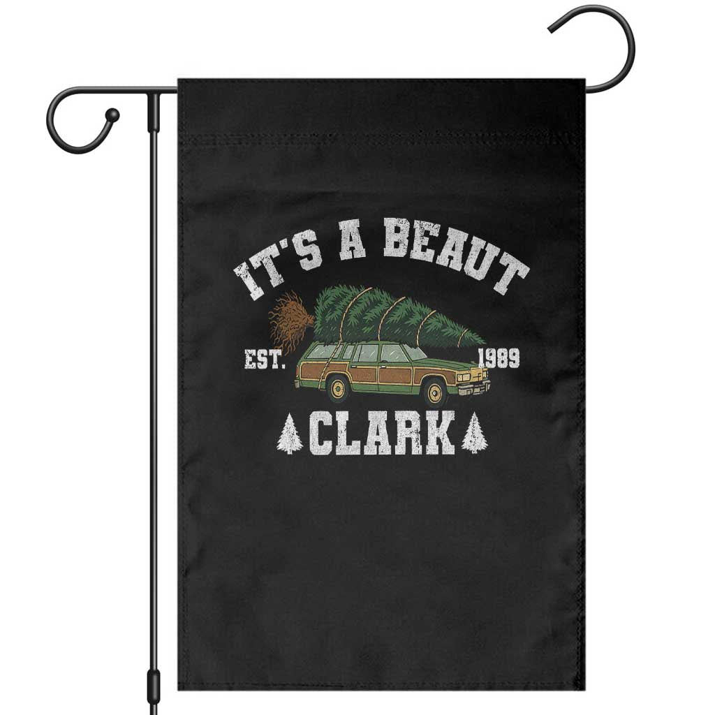 Its A Beaut Clark Garden Flag Funny Christmas Vacation Holiday Movie TS11 Black Print Your Wear