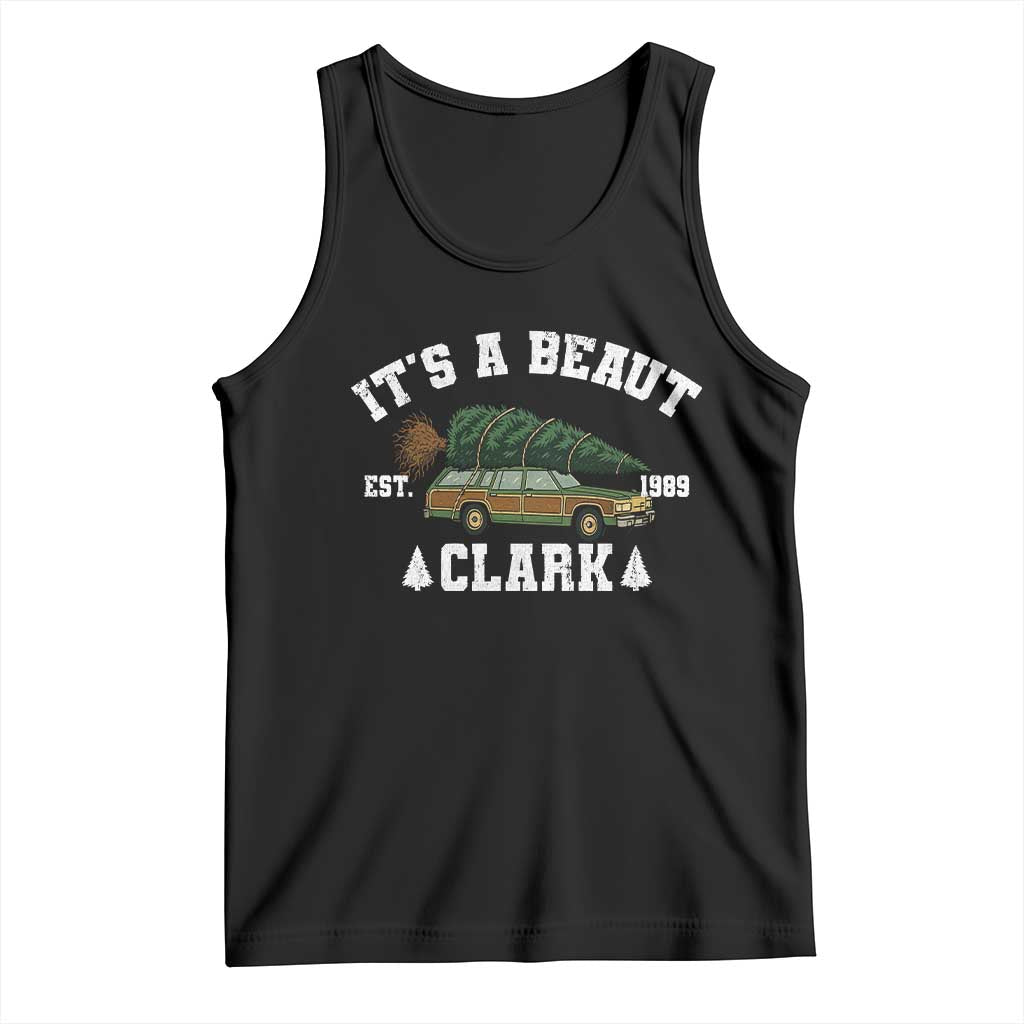 Its A Beaut Clark Tank Top Funny Christmas Vacation Holiday Movie TS11 Black Print Your Wear