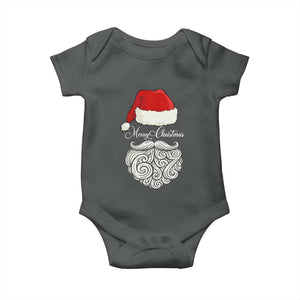 6 7 Xmas 67 Santa Six Seven Meme Merry Christmas Baby Onesie TS11 Dark Heather Print Your Wear