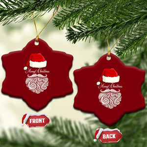 6 7 Xmas 67 Santa Six Seven Meme Merry Christmas Ceramic Ornament TS11 Print Your Wear