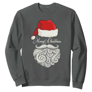 6 7 Xmas 67 Santa Six Seven Meme Merry Christmas Sweatshirt TS11 Dark Heather Print Your Wear