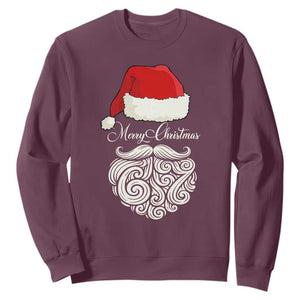 6 7 Xmas 67 Santa Six Seven Meme Merry Christmas Sweatshirt TS11 Maroon Print Your Wear