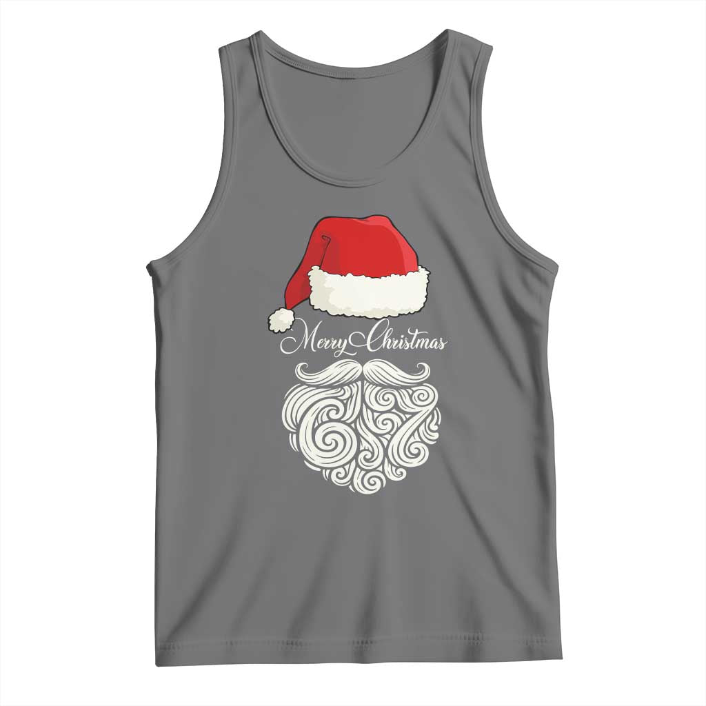 6 7 Xmas 67 Santa Six Seven Meme Merry Christmas Tank Top TS11 Black Heather Print Your Wear