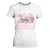 Lovely And Caffeinated Coffee Valentine T Shirt For Women TS11 White Print Your Wear