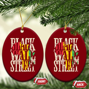 Black Wall Street Ceramic Ornament Tulsa Oklahoma Black History Month Africa Map TS11 Print Your Wear