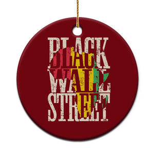 Black Wall Street Ceramic Ornament Tulsa Oklahoma Black History Month Africa Map TS11 1pc Red Print Your Wear