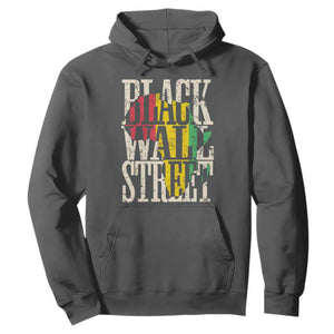 Black Wall Street Hoodie Tulsa Oklahoma Black History Month Africa Map TS11 Dark Heather Print Your Wear