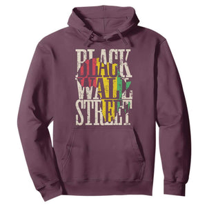 Black Wall Street Hoodie Tulsa Oklahoma Black History Month Africa Map TS11 Maroon Print Your Wear