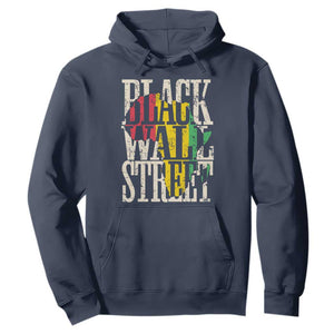 Black Wall Street Hoodie Tulsa Oklahoma Black History Month Africa Map TS11 Navy Print Your Wear