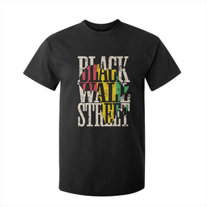 Black Wall Street T Shirt For Kid Tulsa Oklahoma Black History Month Africa Map TS11 Black Print Your Wear