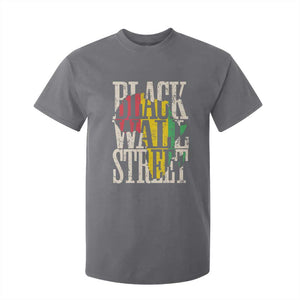 Black Wall Street T Shirt For Kid Tulsa Oklahoma Black History Month Africa Map TS11 Charcoal Print Your Wear