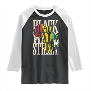 Black Wall Street Raglan Shirt Tulsa Oklahoma Black History Month Africa Map TS11 Black White Print Your Wear