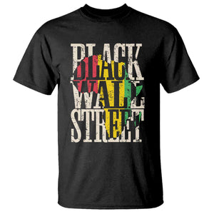 Black Wall Street T Shirt Tulsa Oklahoma Black History Month Africa Map TS11 Black Print Your Wear