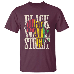 Black Wall Street T Shirt Tulsa Oklahoma Black History Month Africa Map TS11 Maroon Print Your Wear