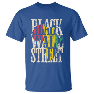 Black Wall Street T Shirt Tulsa Oklahoma Black History Month Africa Map TS11 Royal Blue Print Your Wear