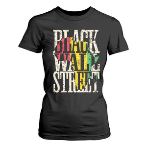 Black Wall Street T Shirt For Women Tulsa Oklahoma Black History Month Africa Map TS11 Black Print Your Wear