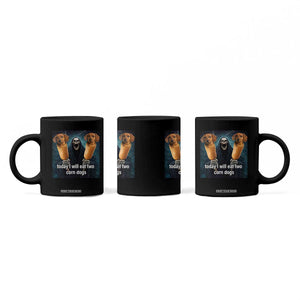 Today I Will Eat Two Corn Dogs Skeleton Meme Coffee Mug TS11 Print Your Wear