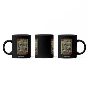 Funny Tarot Card Deadlifts Gym Workout Skeleton Coffee Mug TS11 Print Your Wear