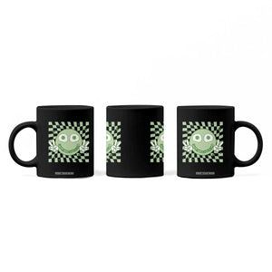 Funny Green Smile Face Eggs Bacon Breakfast St Patrick's Day Coffee Mug TS11 Print Your Wear