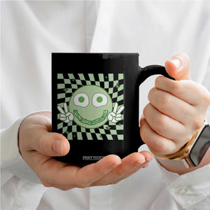Funny Green Smile Face Eggs Bacon Breakfast St Patrick's Day Coffee Mug TS11 Print Your Wear