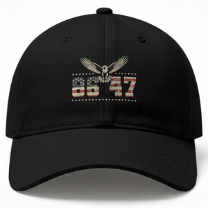 Funny Vintage 86 47 Baseball Cap Eagle Vintage American Flag TS11 Print Your Wear