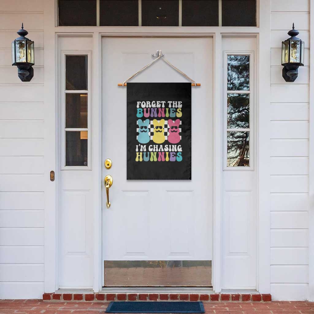 Funny Easter Forget The Bunnies I Am Chasing Hunnies Garden Flag TS11 Print Your Wear