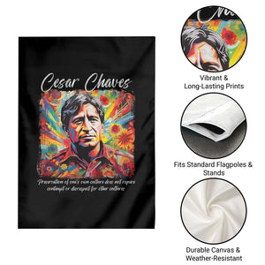 Cesar Chavez Garden Flag Preservation Of Ones Own Culture Does Not Require Contempt TS11 Print Your Wear