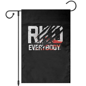 RKO Everybody Garden Flag Grunge Blood Stained Scratch Mark TS11 Black Print Your Wear