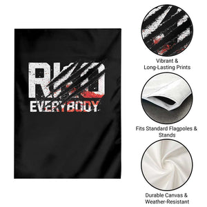 RKO Everybody Garden Flag Grunge Blood Stained Scratch Mark TS11 Print Your Wear