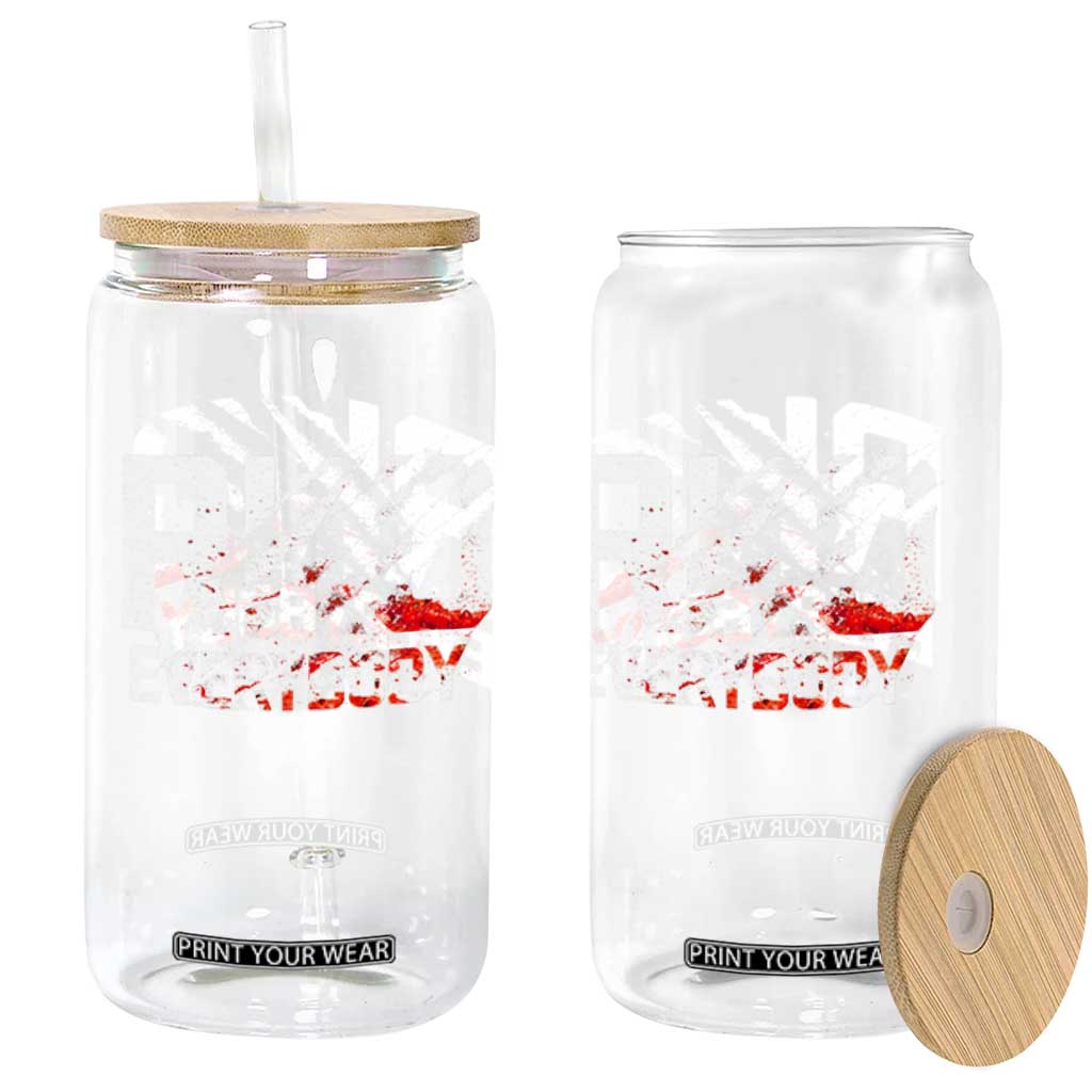 RKO Everybody Glass Can Grunge Blood Stained Scratch Mark TS11 Print Your Wear