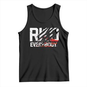 RKO Everybody Tank Top Grunge Blood Stained Scratch Mark TS11 Black Print Your Wear