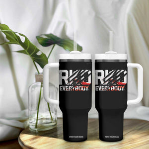 RKO Everybody Tumbler With Handle Grunge Blood Stained Scratch Mark TS11 Print Your Wear