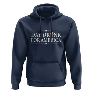 Funny 4th Of July Drinking Hoodie Day Drunk For American TS11 Navy Print Your Wear