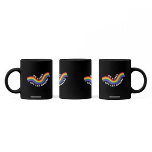 No Kings But Yas Queens LGBTQ Pride Retro Rainbow Coffee Mug TS11 Print Your Wear