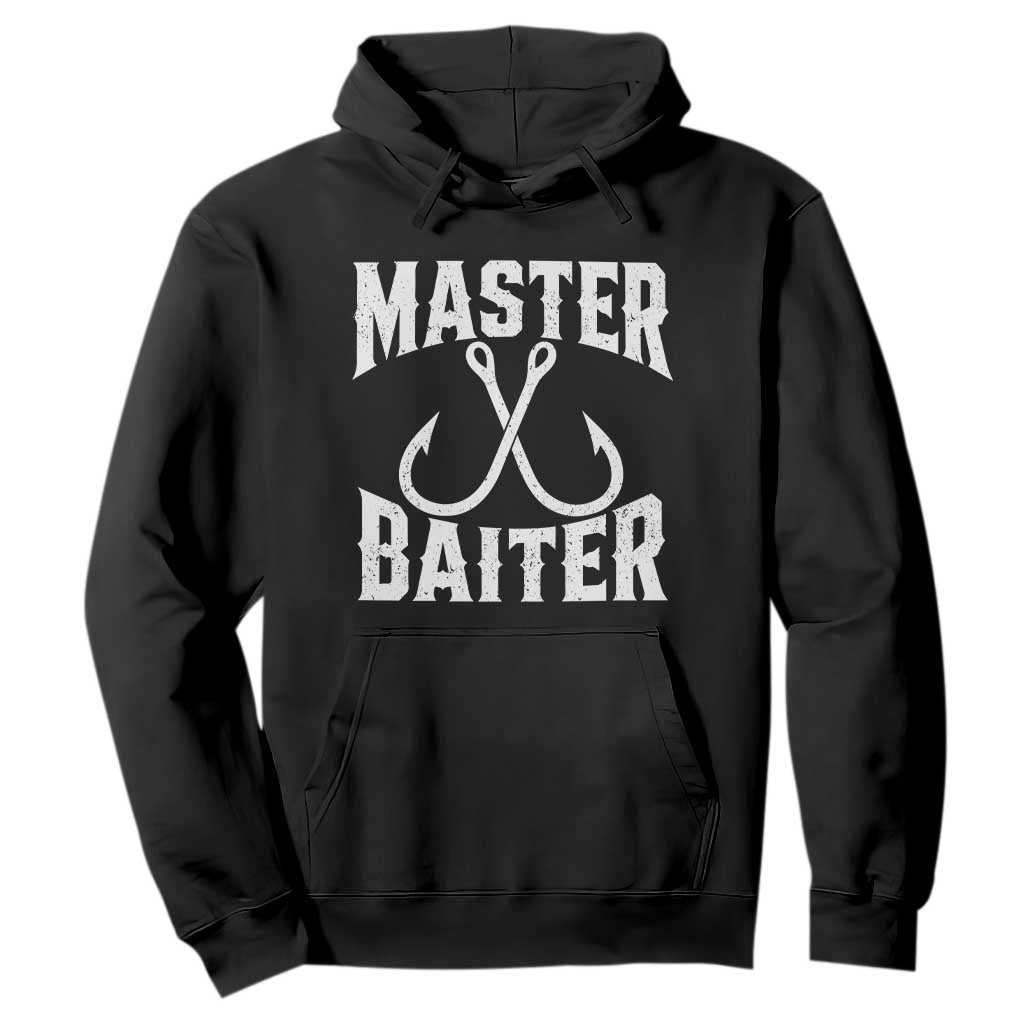 Master Baiter Funny Fishing Fisherman Joke Hoodie