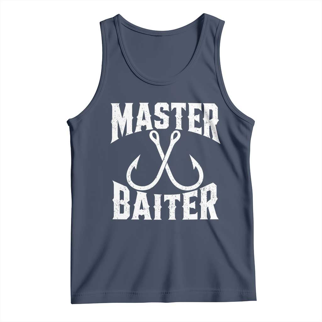 Master Baiter Funny Fishing Fisherman Joke Tank Top