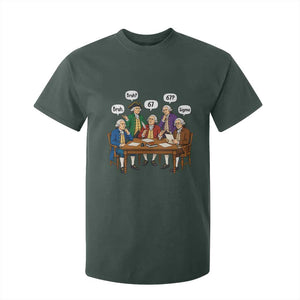 Founding Fathers 67 Bruh Sigma T Shirt For Kid Funny US History Meme TS11 Dark Forest Green Print Your Wear