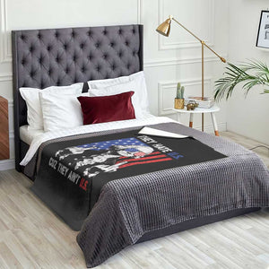They Hate US Cuz They Ain't US Throw Blanket George Washington 4th of July TS11 Print Your Wear