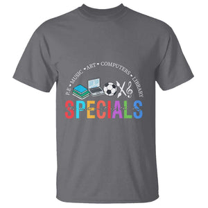 Special Teacher T Shirt School Subjects The Best Part Of The Day TS11 Charcoal Print Your Wear