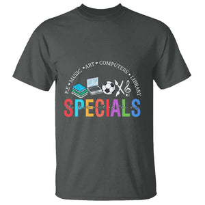 Special Teacher T Shirt School Subjects The Best Part Of The Day TS11 Dark Heather Print Your Wear